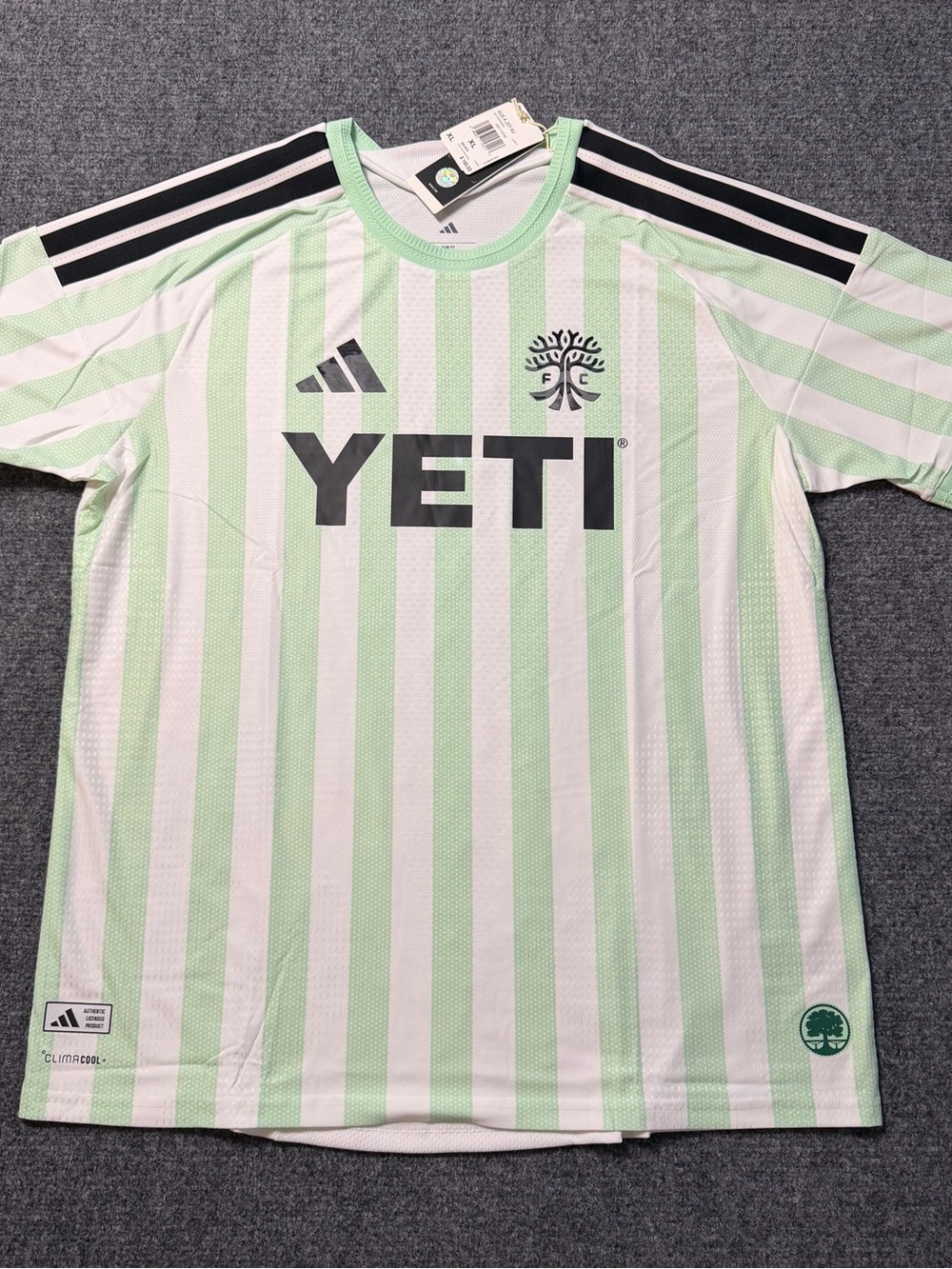 adidas Austin FC 2026 Secondary Rooted Authentic Away Jersey On Field Size XL